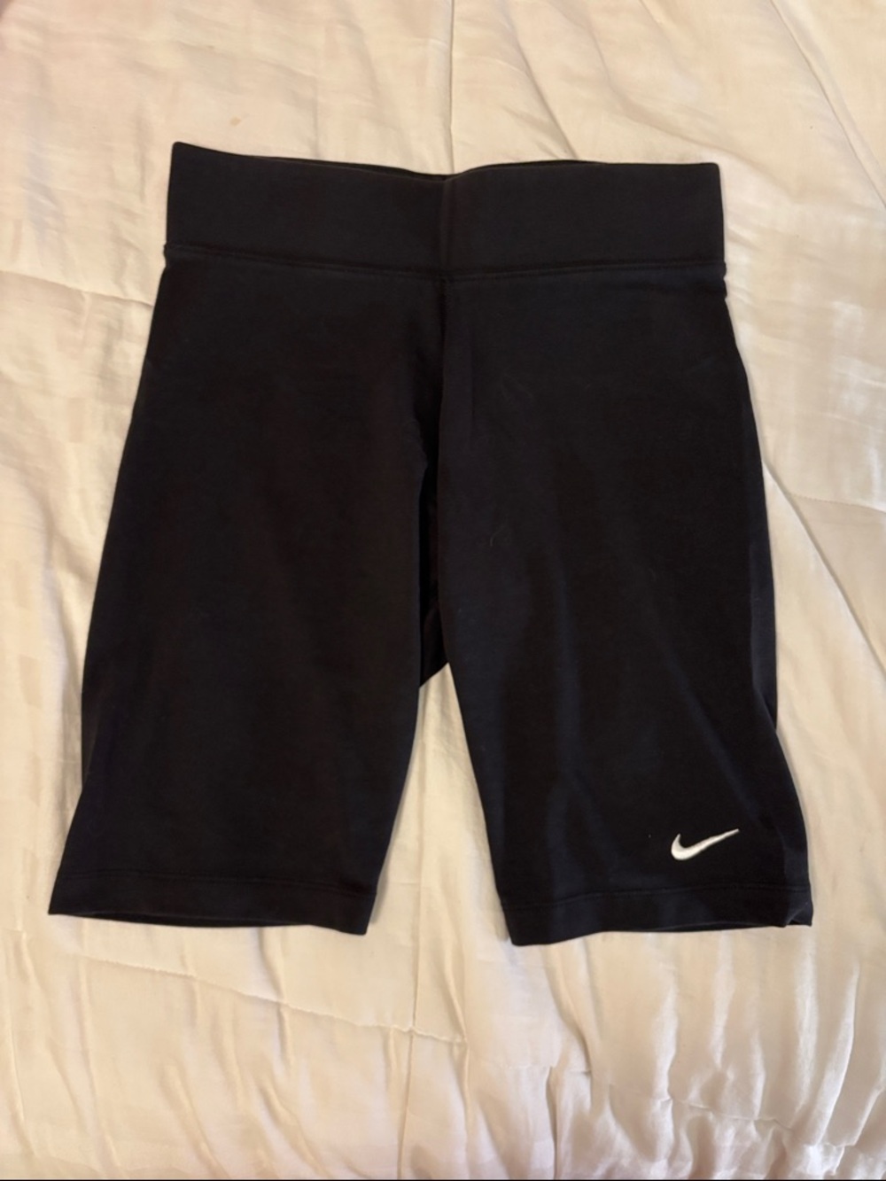 Nike Black Women's Bike Shorts with Swoosh